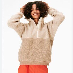 Outdoor Voices Megafleece 1/2 zip Hoodie